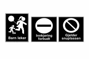 Skilt borettslag & boligsameier