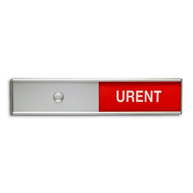 RENT / URENT skilt for oppvaskmaskin 35 x 150 mm