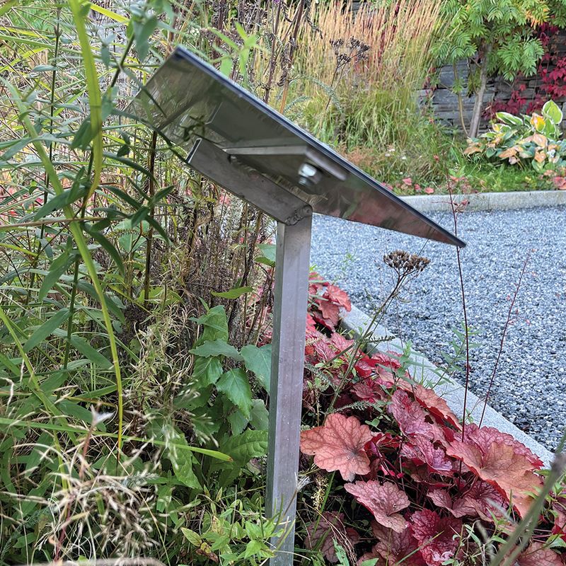 Jordspyd for A4 skilt - 70 cm høyde CC 170 mm