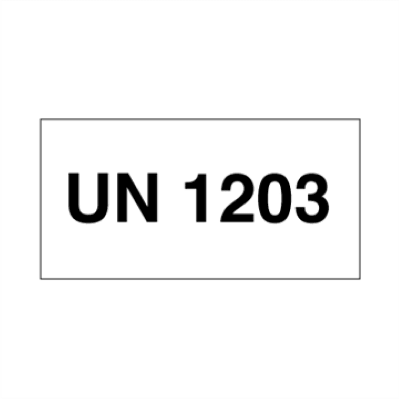 UN 1203 Bensin - ADR merking 250 etiketter
