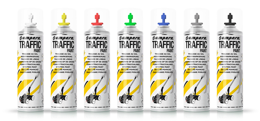 Hovedbilde Merkespray - Ampere Traffic Paint 500 ml