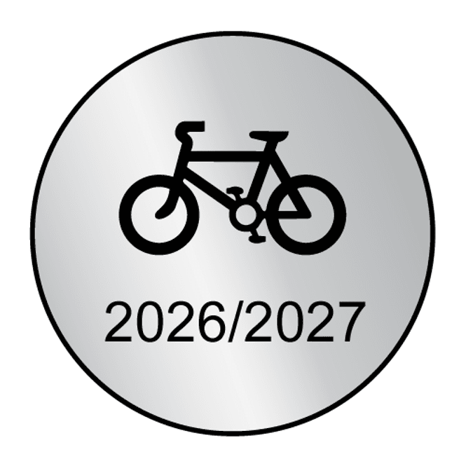 Hovedbilde Sykkeloblat for Borettslag - Ø30mm (10 stk)