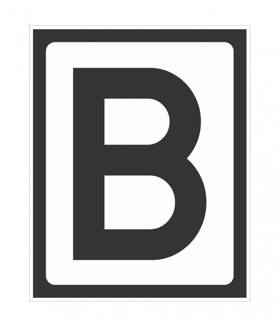 Hovedbilde Husnummerskilt - bokstavskilt 120 x 150 mm
