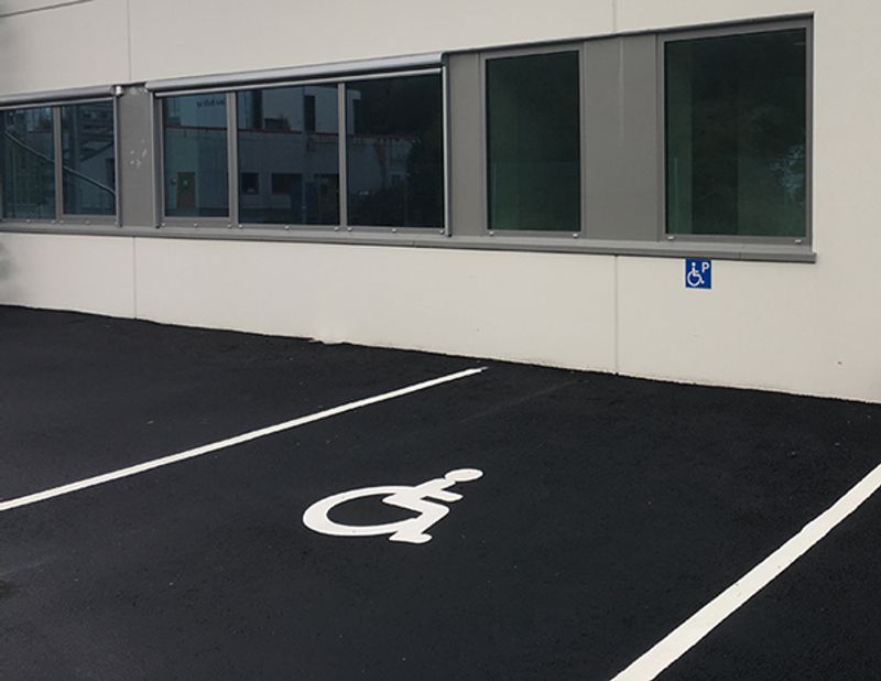 HC Parkering - Sjablong for Oppmerking Parkeringsplass