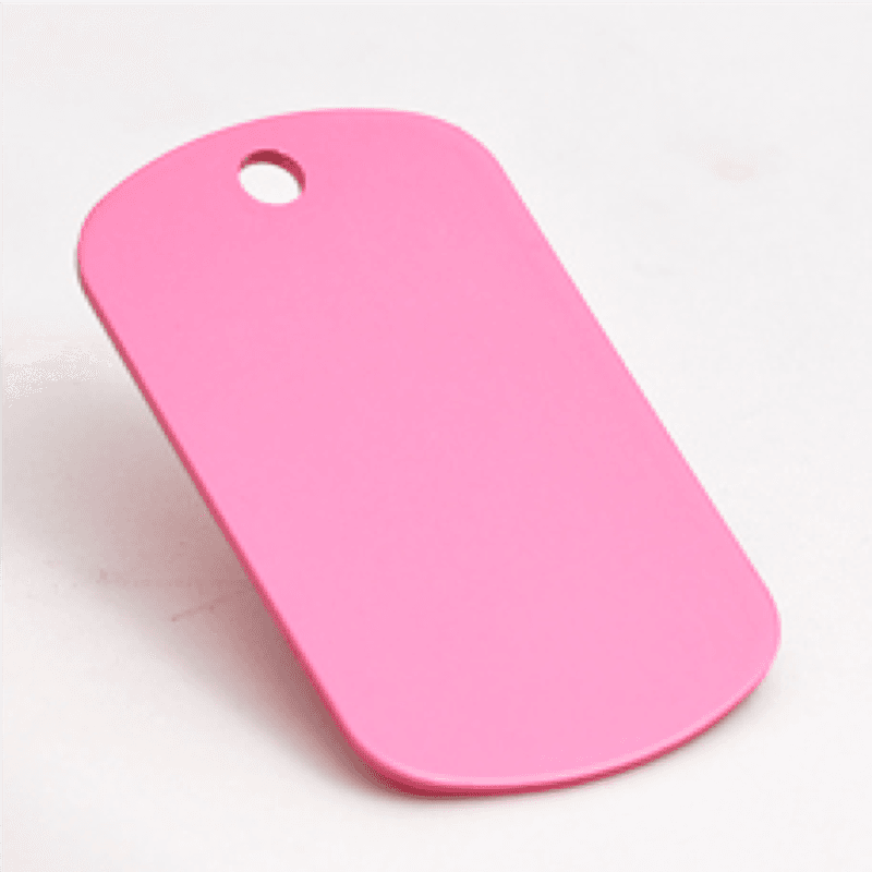 Dog Tag – gravert militær ID-tag i aluminium