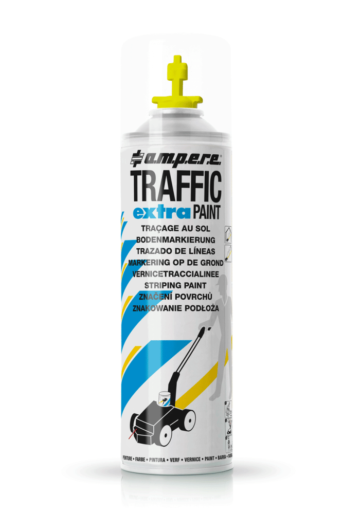 Merkespray Ampere Traffic Extra Paint 500 ml 12 stk